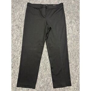 Amanda + Chelsea Alex Pant Modern Fit Ankle Black Washable Stretch Size 16 NEW